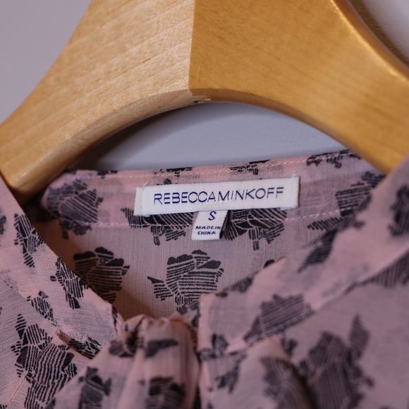 Rebecca Minkoff Pink Floral Mini Dress - Picture 4 of 6